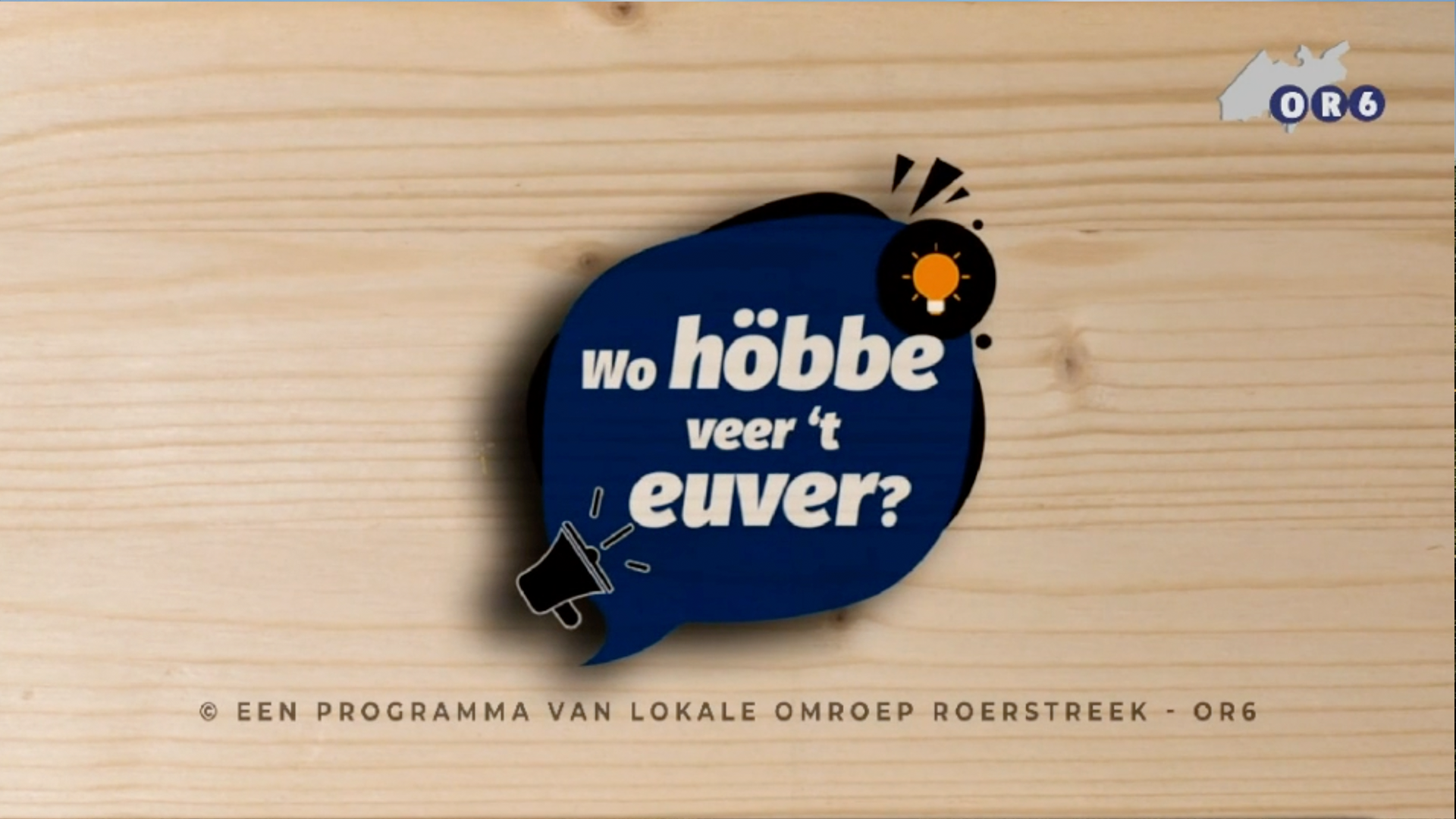 Wo höbbe veer ´t euver